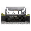 Load image into Gallery viewer, UWS Gloss Black Aluminum ATV Tool Box (LTL Shipping Only) ATV-BLK - Back View