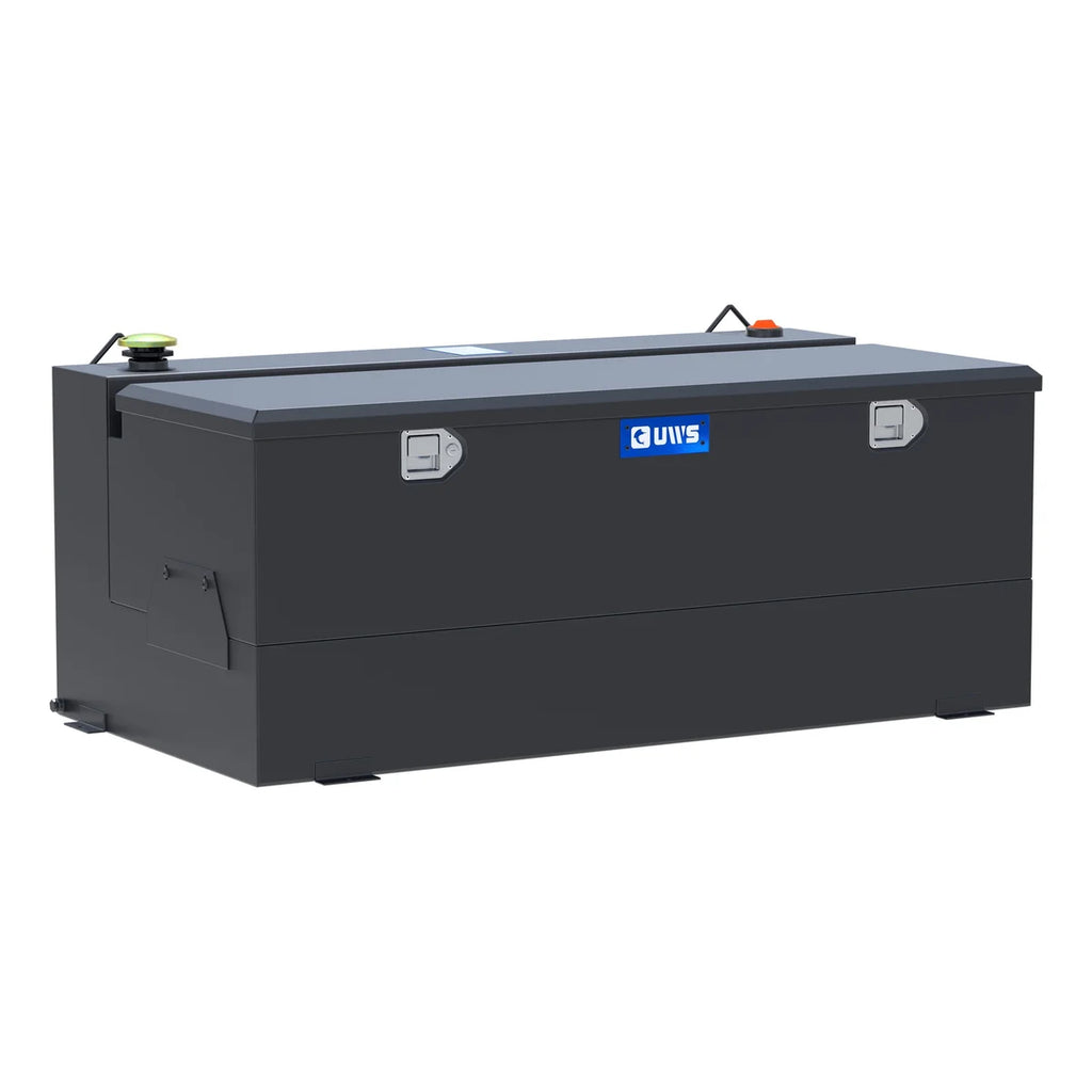 UWS Matte Black 100-Gallon Steel-Aluminum Combo Transfer Tank ST-100-COMBO-MB - Main Product View