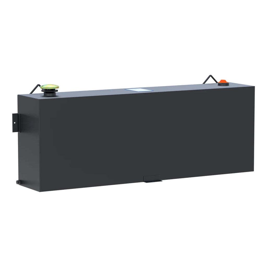 UWS Matte Black 45-Gallon Rectangle Steel Transfer Tank ST-45-R-MB - Main Product View