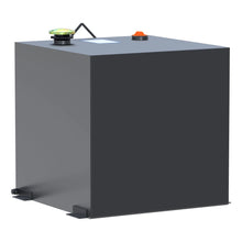 Load image into Gallery viewer, UWS Matte Black 53-Gallon Rectangle Steel Transfer Tank ST-53-R-MB - Main Product View