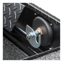 Load image into Gallery viewer, UWS Matte Black 63" Secure Lock Angled Tool Box, Low Profile (LTL Shipping Only) SL-63-A-LP-MB - Installation View