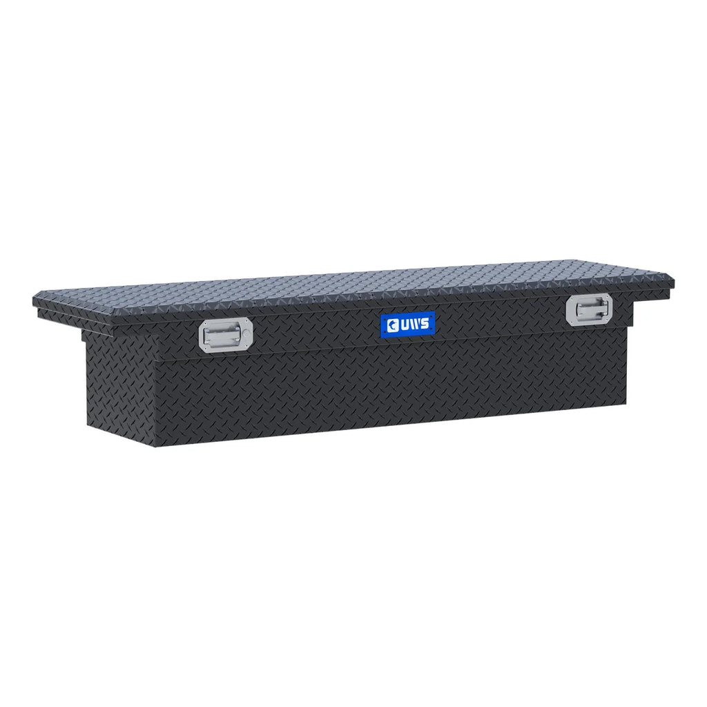 UWS Matte Black 69" Truck Tool Box, Low Profile, Pull Handles (LTL Shipping Only) TBS-69-LP-PH-MB - Main Product View