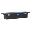 Load image into Gallery viewer, UWS Matte Black 72" Truck Tool Box, Low Profile, Pull Handles (LTL Shipping Only) TBS-72-LP-PH-MB - Main Product View