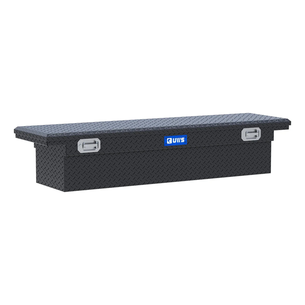 UWS Matte Black 72" Truck Tool Box, Low Profile, Pull Handles (LTL Shipping Only) TBS-72-LP-PH-MB - Main Product View