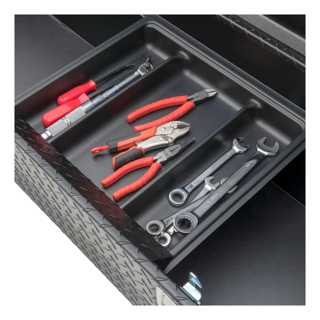 UWS Matte Black 72" Truck Tool Box, Low Profile, Pull Handles (LTL Shipping Only) TBS-72-LP-PH-MB - Additional View 7