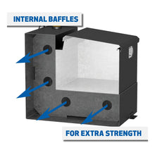 Load image into Gallery viewer, UWS Matte Black 85-Gallon Steel-Aluminum Combo Transfer Tank ST-85-COMBO-MB - Additional View 16