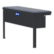 Load image into Gallery viewer, UWS Matte Black Aluminum 48" Truck Side Tool Box, Low Profile (LTL Shipping Only) TBSM-48-LP-MB - Main Product View