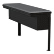 Load image into Gallery viewer, UWS Matte Black Aluminum 48" Truck Side Tool Box, Low Profile (LTL Shipping Only) TBSM-48-LP-MB - Additional View 6