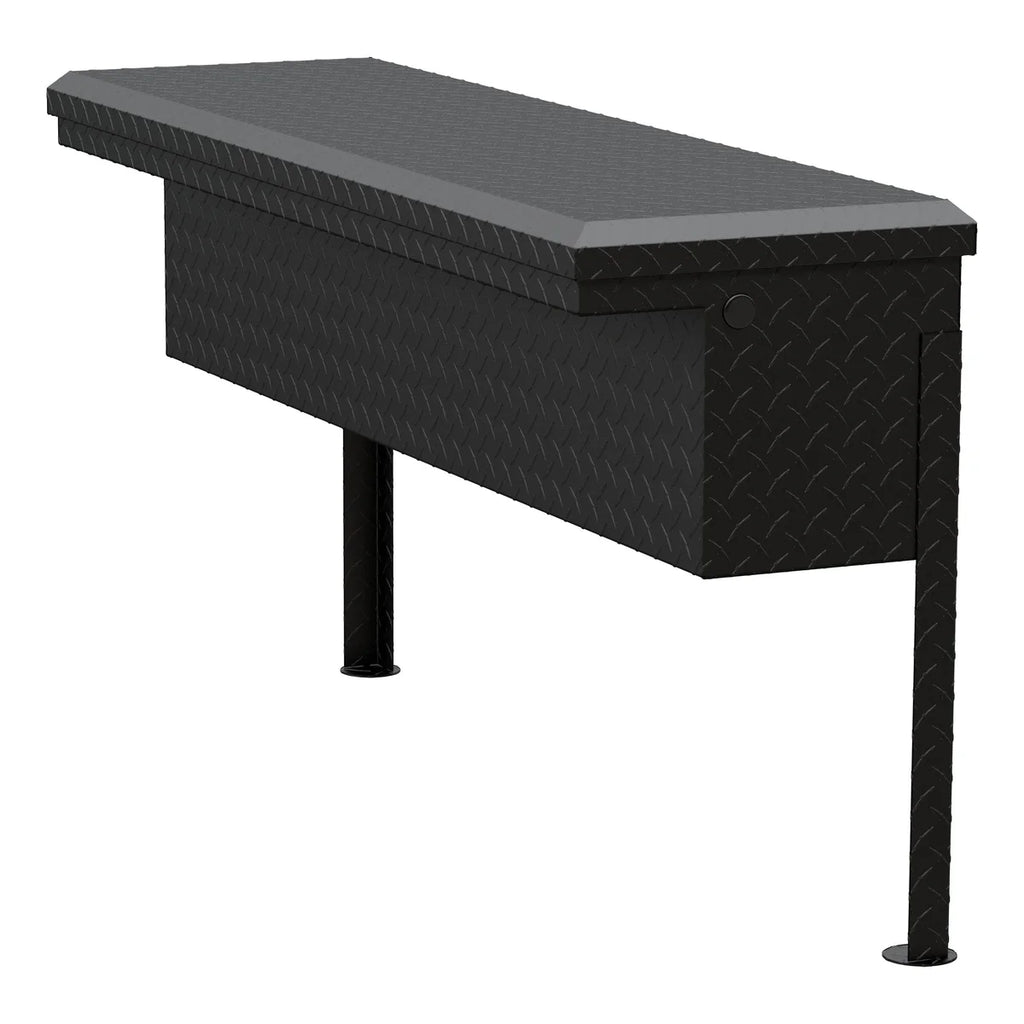 UWS Matte Black Aluminum 48" Truck Side Tool Box, Low Profile (LTL Shipping Only) TBSM-48-LP-MB - Additional View 6