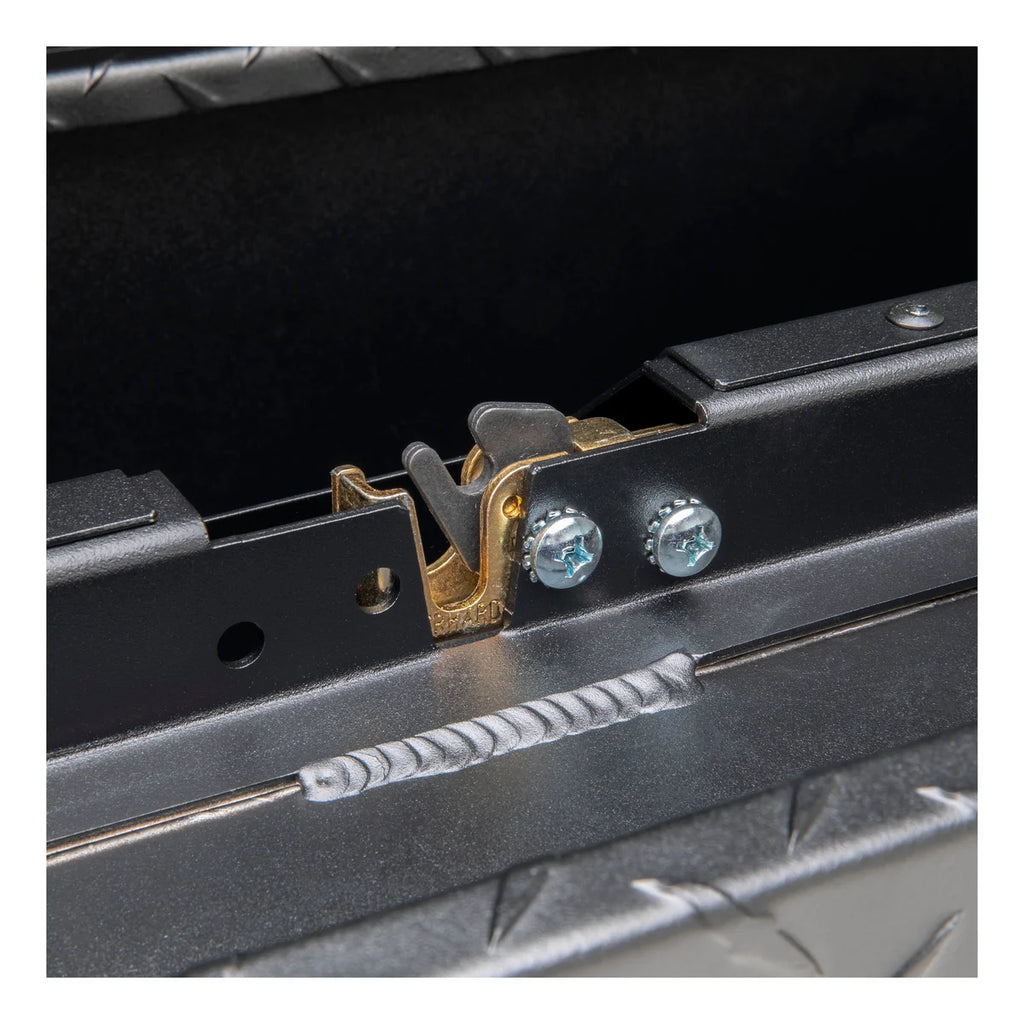 UWS Matte Black Aluminum 48" Truck Side Tool Box, Low Profile (LTL Shipping Only) TBSM-48-LP-MB - Additional View 9