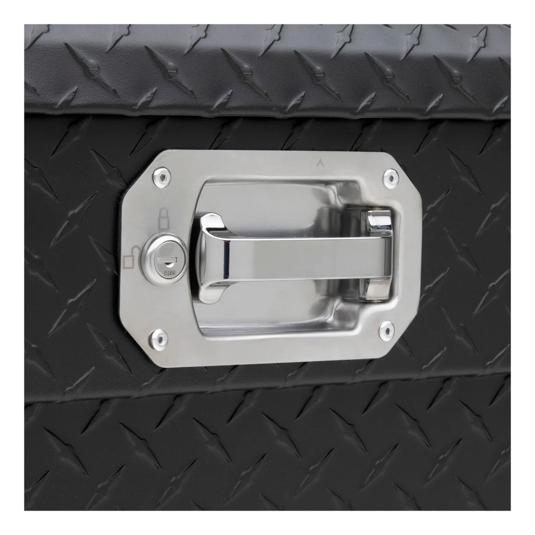 UWS Matte Black Aluminum 69" Crossover Box with Pull Handles (Heavy Packaging) EC10503 - Installation View