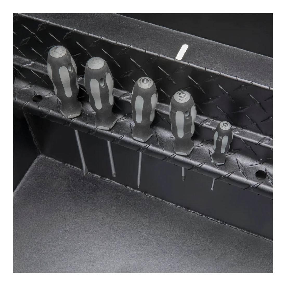 UWS Matte Black Aluminum 69" Truck Tool Box with Low Profile (Heavy Packaging) EC10473 - Additional View 10