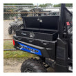 Load image into Gallery viewer, UWS Matte Black Aluminum UTV Side Tool Box - Polaris Ranger (LTL Shipping Only) UTV-SM33-MB - Side View