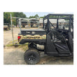Load image into Gallery viewer, UWS Matte Black Aluminum UTV Side Tool Box - Polaris Ranger (LTL Shipping Only) UTV-SM33-MB - Back View