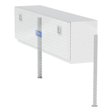 Load image into Gallery viewer, UWS Replacement Bright Aluminum Topside Truck Tool Box Leg TBTS-LEGS - Back View
