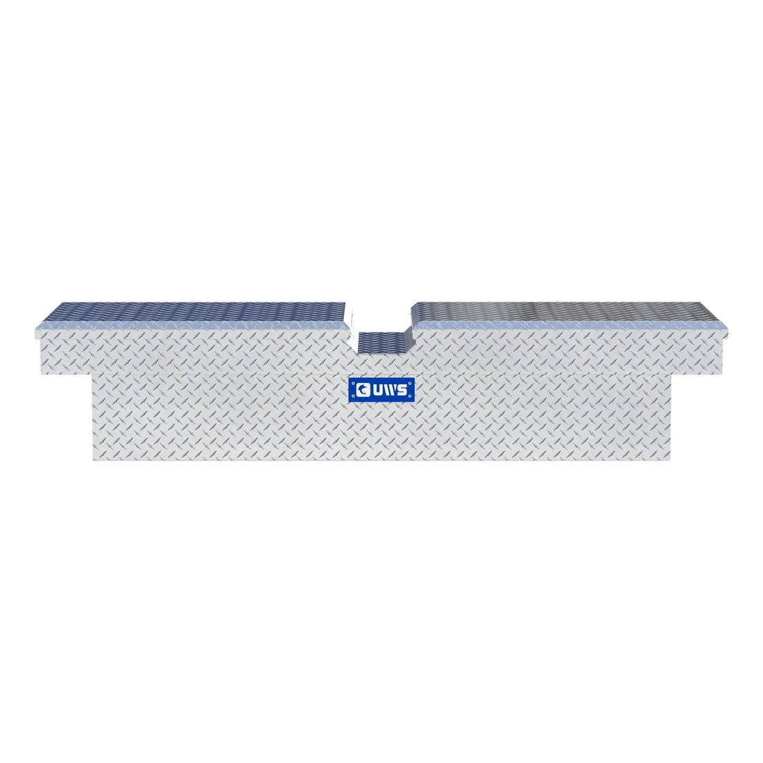 UWS UWS EC10061 69-Inch Heavy-Wall Aluminum Gull Wing Truck Tool Box, RigidCore Lids EC10061 - Back View