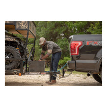 Load image into Gallery viewer, UWS UWS SM-LEGS Replacement Bright Aluminum Truck Side Tool Box Legs, 1 Pair SM-LEGS - Installation View