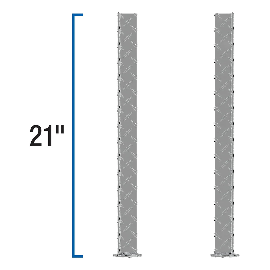UWS UWS SM-LEGS Replacement Bright Aluminum Truck Side Tool Box Legs, 1 Pair SM-LEGS - Additional View 7