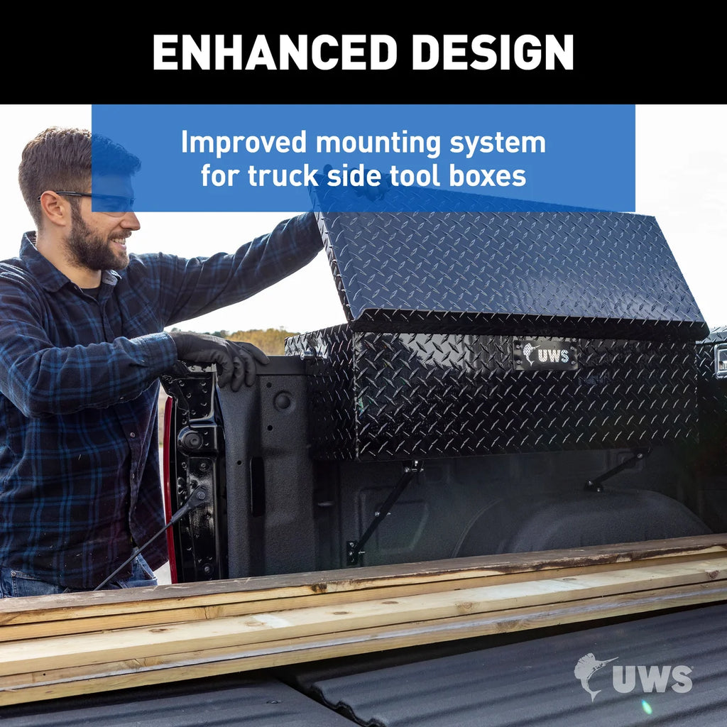 UWS UWS TBSM-MK2 Space-Saving Adjustable Universal Legs for Truck Side Boxes TBSM-MK2 - Additional View 6