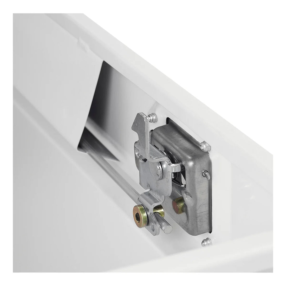 UWS White 100-Gallon Steel-Aluminum Combo Transfer Tank ST-100-COMBO-W - Installation View