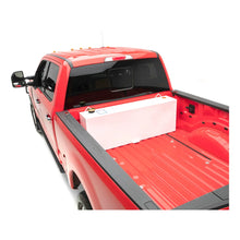 Load image into Gallery viewer, UWS White 45-Gallon Rectangle Steel Transfer Tank ST-45-R-W - Side View