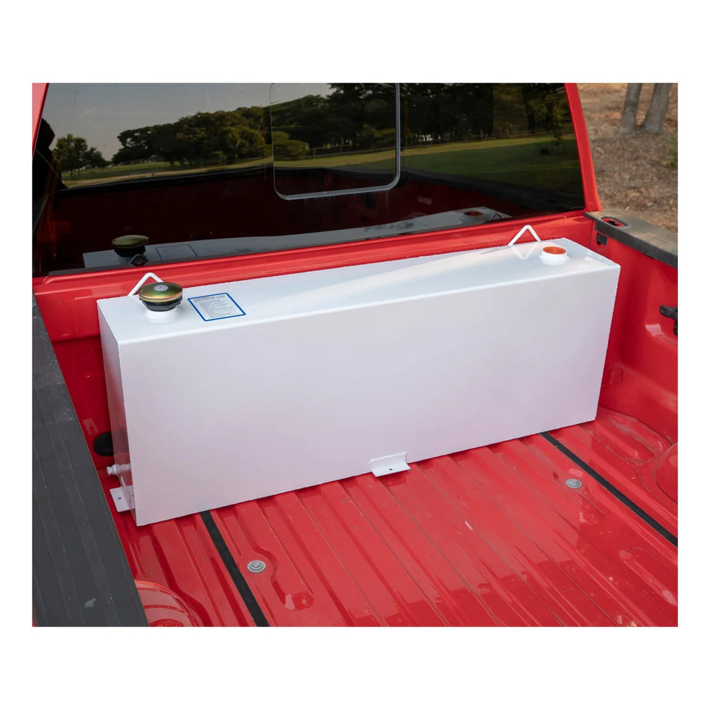 UWS White 45-Gallon Rectangle Steel Transfer Tank ST-45-R-W - Additional View 6