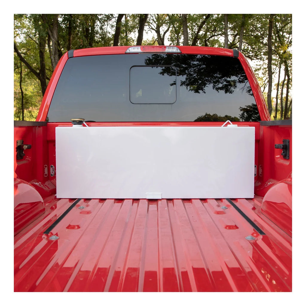 UWS White 45-Gallon Rectangle Steel Transfer Tank ST-45-R-W - Additional View 7
