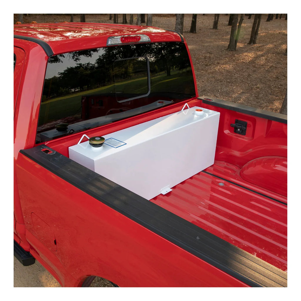 UWS White 45-Gallon Rectangle Steel Transfer Tank ST-45-R-W - Additional View 8