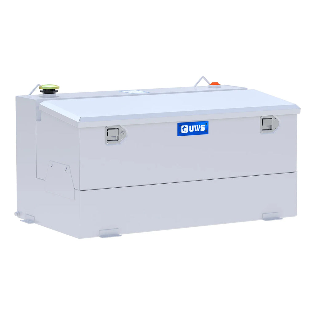 UWS White 75-Gallon Steel-Aluminum Combo Transfer Tank ST-75-COMBO-W - Main Product View