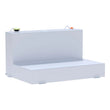 Load image into Gallery viewer, UWS White 85-Gallon L-Shape Steel Transfer Tank ST-85-L-W - Main Product View