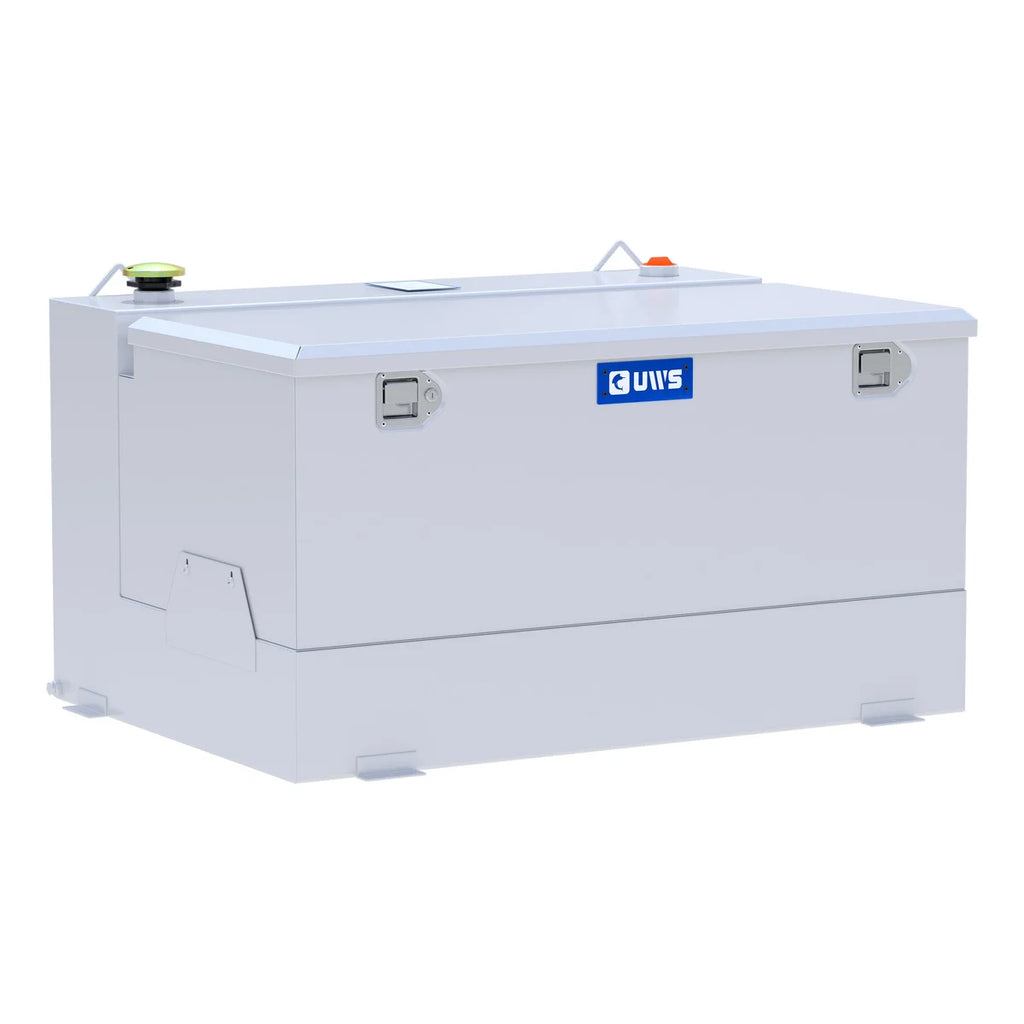 UWS White 85-Gallon Steel-Aluminum Combo Transfer Tank ST-85-COMBO-W - Main Product View