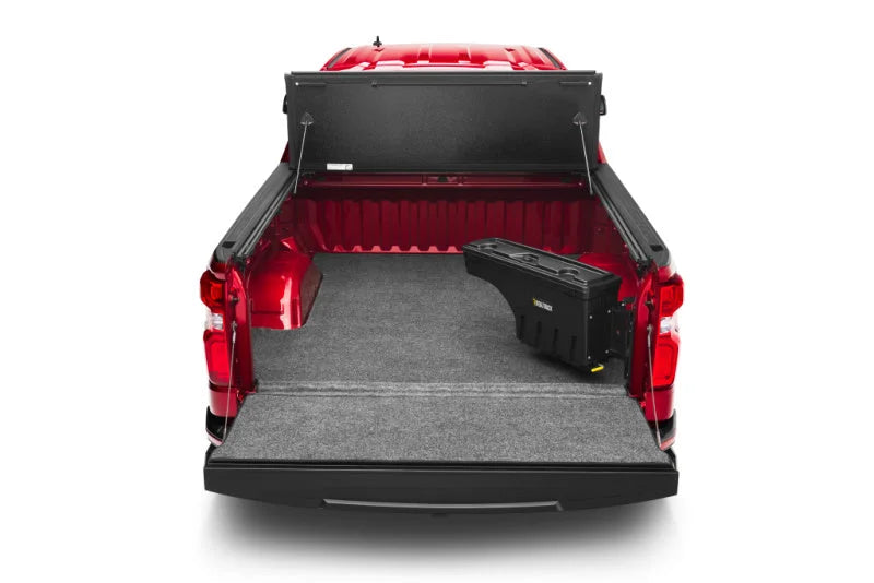 UnderCover 05-20 Toyota Tacoma Passengers Side Swing Case - Black Smooth - Back View