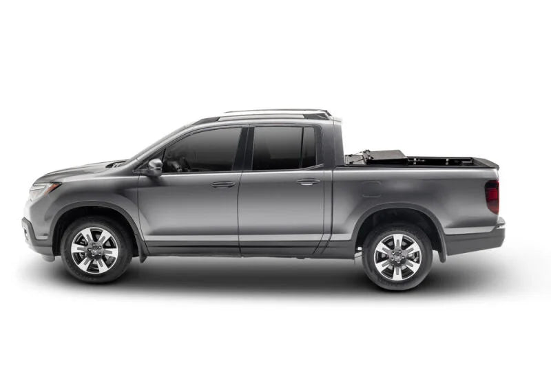 UnderCover 17-20 Honda Ridgeline 5ft Ultra Flex Bed Cover - Back View