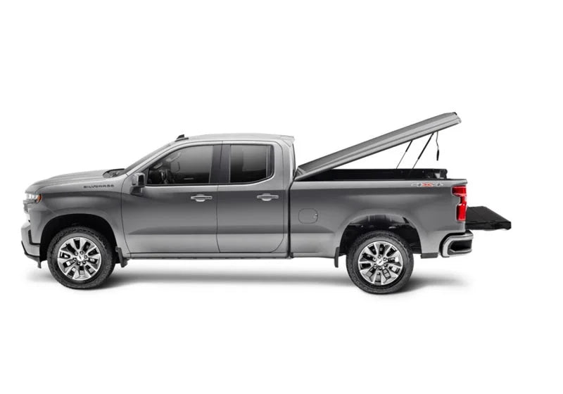 UnderCover 19-20 GMC Sierra 1500 (w/o MultiPro TG) 6.5ft Elite LX Bed Cover - Pull Me Over Red - Additional View 6
