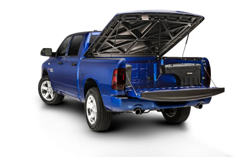 UnderCover 2019+ Ford Ranger Passengers Side Swing Case - Black Smooth - Main Product View