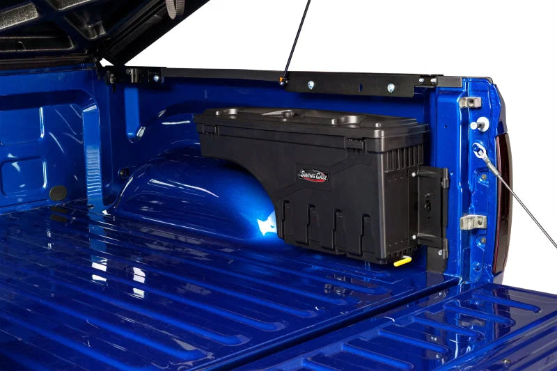 UnderCover 2020 Jeep Gladiator Drivers Side Swing Case - Black Smooth - Side View