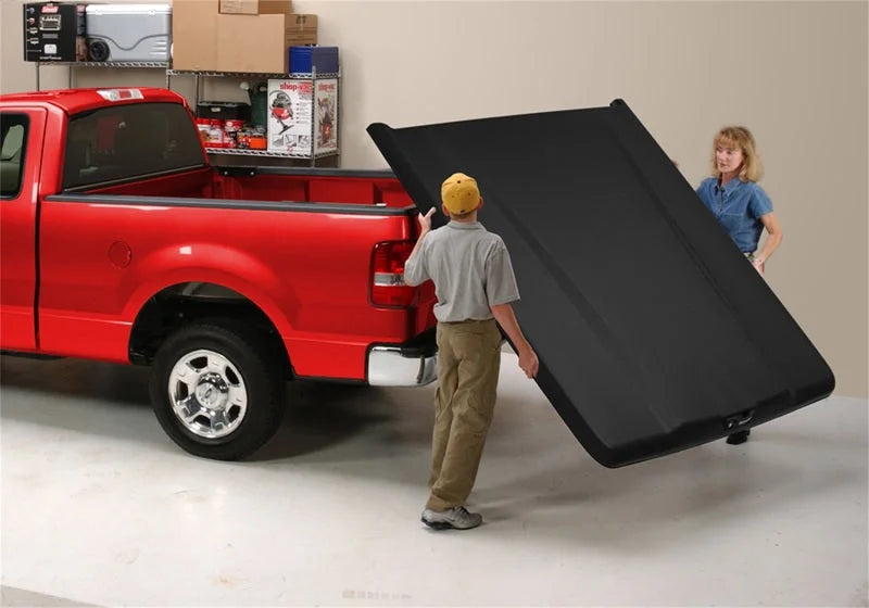 UnderCover 2021 Ford F-150 Ext/Crew Cab 6.5ft Elite Bed Cover - Black Textured - Additional View 5
