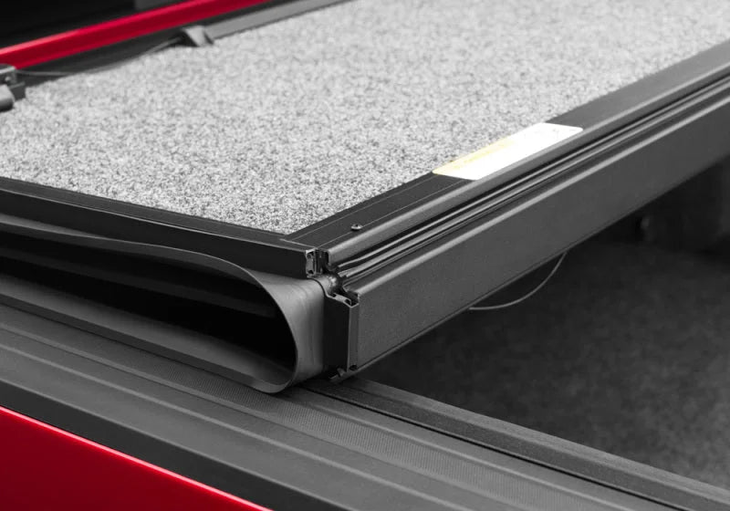 UnderCover 2022+ Toyota Tundra 6.5ft Ultra Flex Bed Cover - Matte Black Finish - Back View