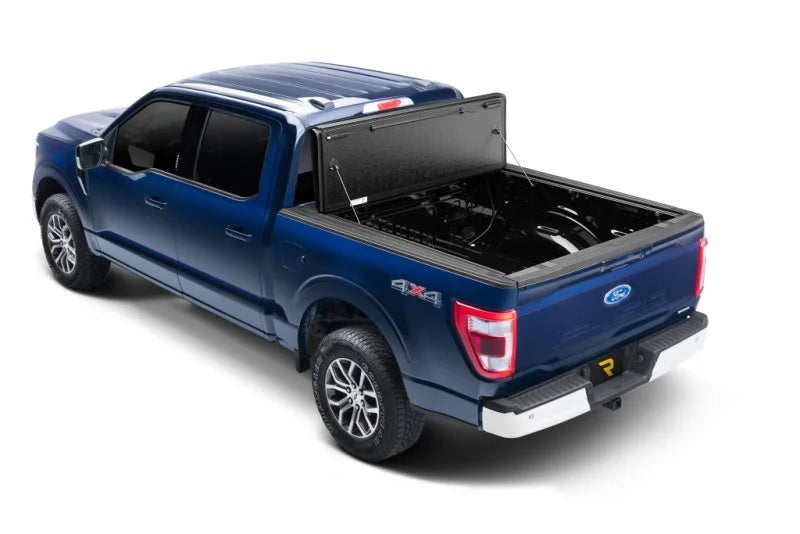 UnderCover Armor Flex Bed Cover 4.5ft fits 2022-2026 Ford Maverick - Installation View