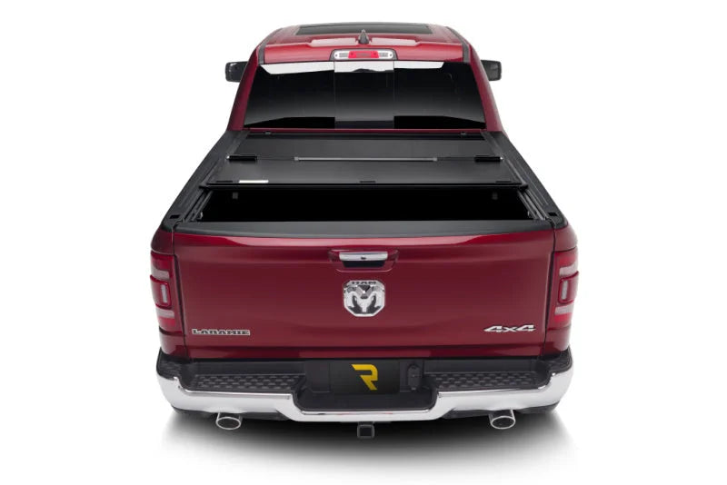 UnderCover Armor Flex Bed Cover - Black Textured 6.4ft fits 2019-2026 Ram 1500 - Side View