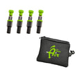 Load image into Gallery viewer, Up Down Air 4 Piece Adjustable Tire Deflator (PSI 10-30) Kit &amp; Storage Bag Up Down Air 97-9903 - Main Product View