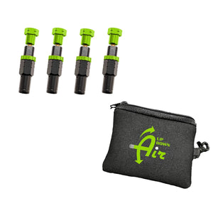 Up Down Air 4 Piece Adjustable Tire Deflator (PSI 10-30) Kit & Storage Bag Up Down Air 97-9903 - Main Product View