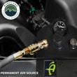 Load image into Gallery viewer, Up Down Air 4 Tire Tire Inflator System 2/4 Door W/Engine Mount With Box, Fittings, Hoses and Storage Bag Black 218-1819 f...