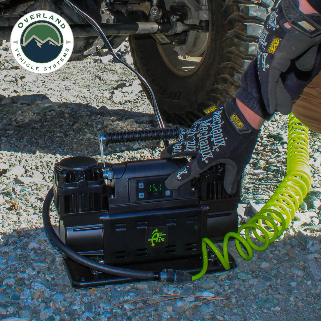 Up Down Air EGOI Portable Air Compressor System 7.0 CFM With Digital Control Panel, Storage Bag, Hose & Attachments Single...