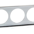 Load image into Gallery viewer, VDO Mounting Panel 2-1/16 3 Hole Chrome 240-036