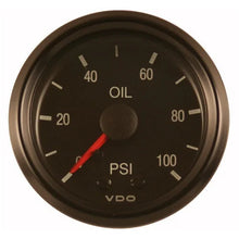 Load image into Gallery viewer, VDO Pres.Gauge 100psi oil 150-030