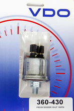 Load image into Gallery viewer, VDO Sender Unit Press 150psi 1/8-27npt 360-430