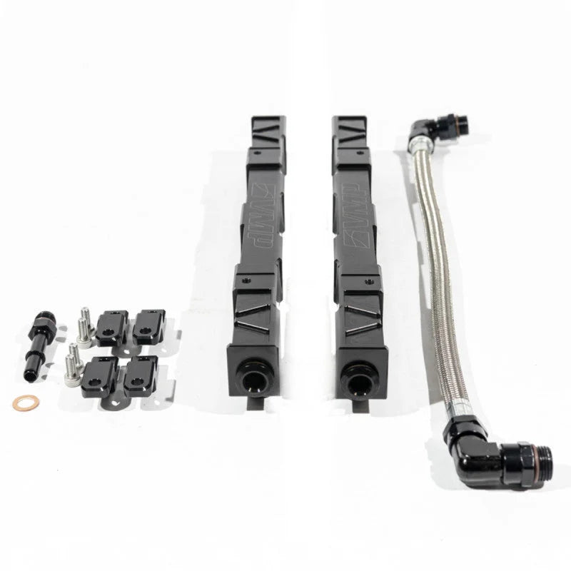 VMP Performance 20+ Ford Shelby GT500 5.2 L Predator Billet Fuel Rail Kit - Direct Replacement - Back View
