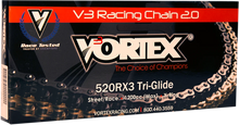 Load image into Gallery viewer, VORTEX 520 RX3 - Drive Chain - 120 Links 520RX3-120 - Side View