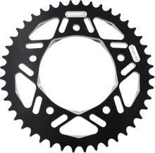 Load image into Gallery viewer, VORTEX Aluminum Sprocket - Black - Rear - 44 Tooth 654AZK-44 - Main Product View